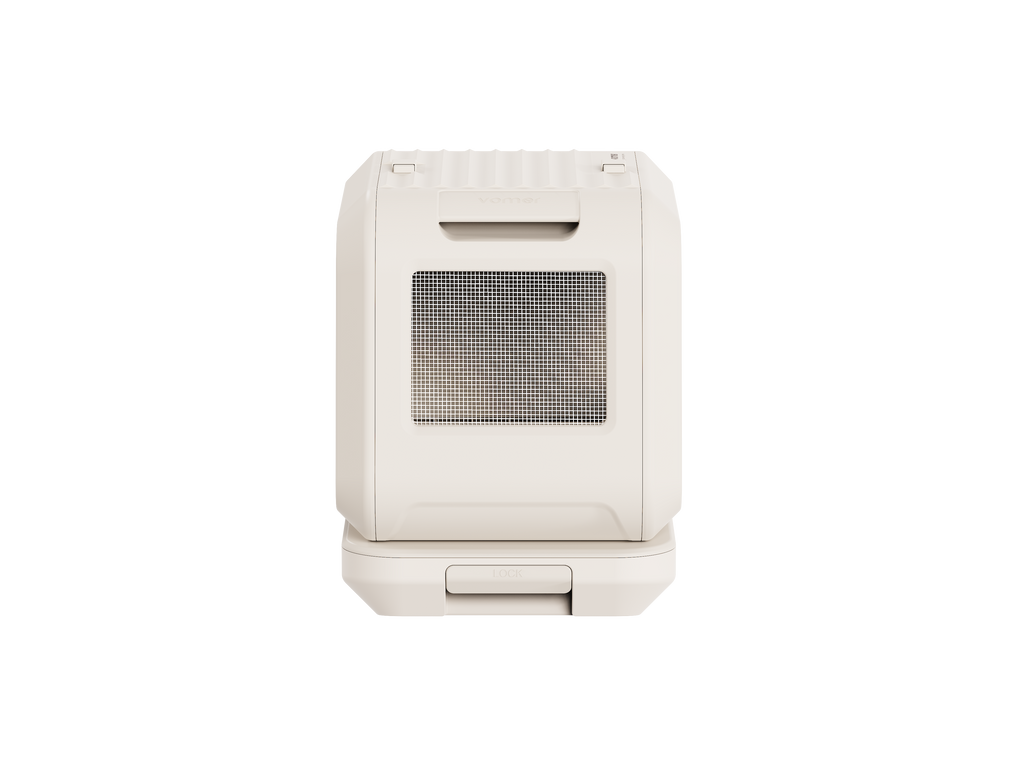 Vomer Standard Pet Carseat (ash ivory)
