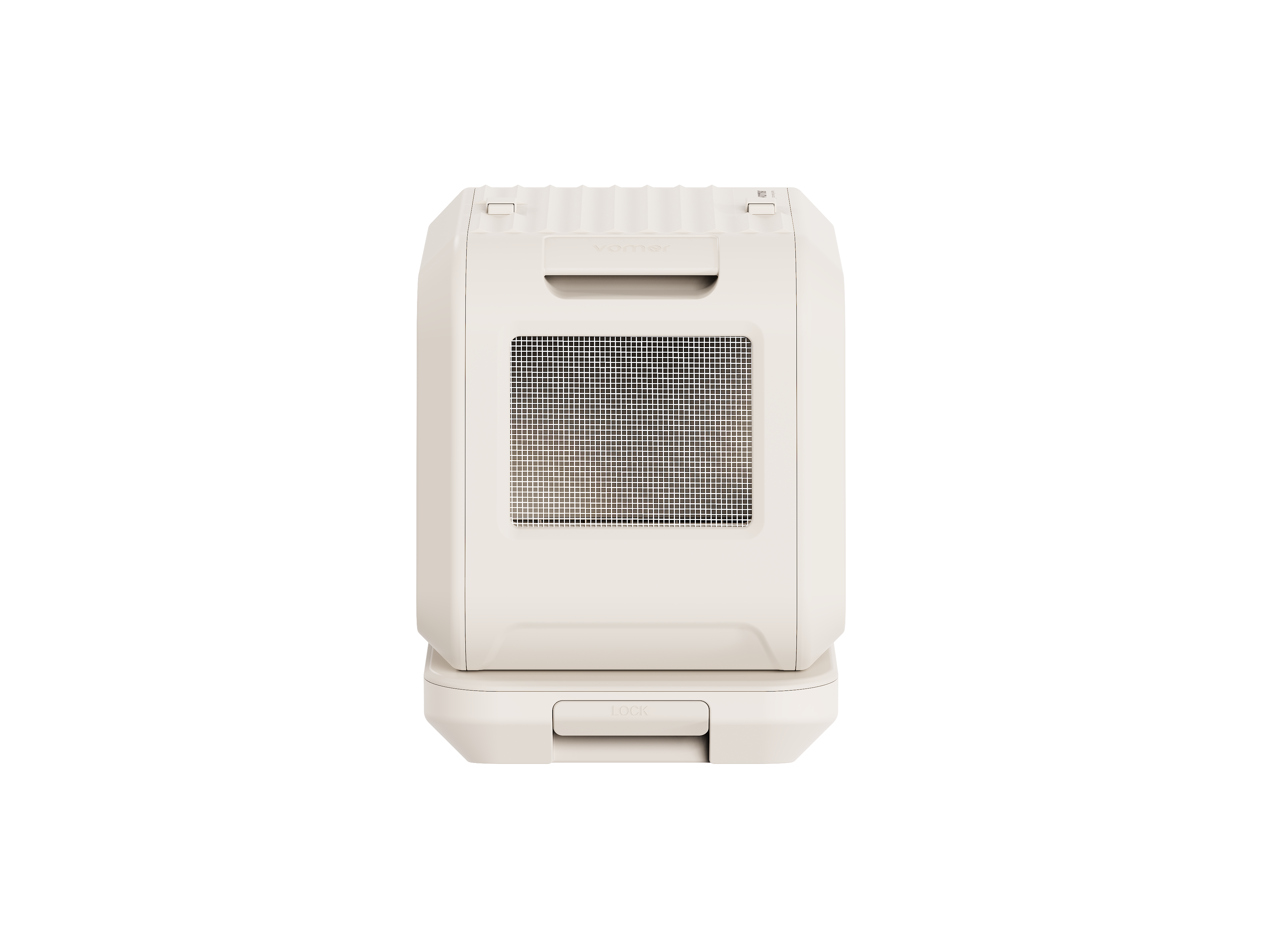 Vomer Standard Pet Carseat (ash ivory)