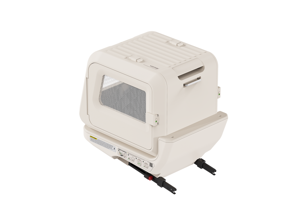 Vomer Standard Pet Carseat (ash ivory)